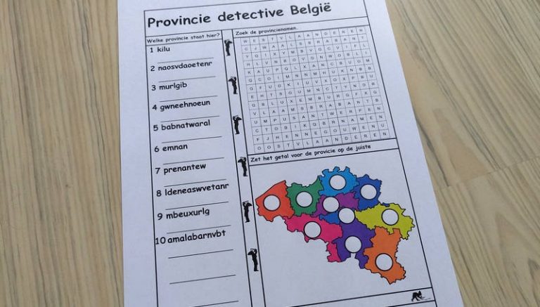 Provincie detective België.